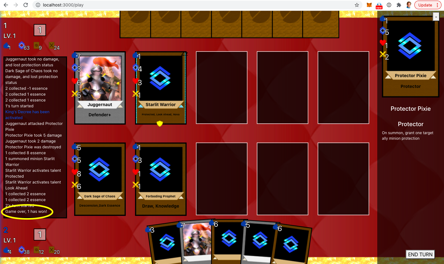 Essencion Card Game